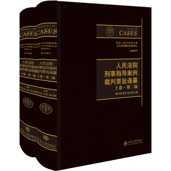 人民法院刑事指導(dǎo)案例裁判要旨通纂